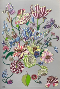 Naturaleza muerta, 120 x 80 cm, acrílico sobre lienzo