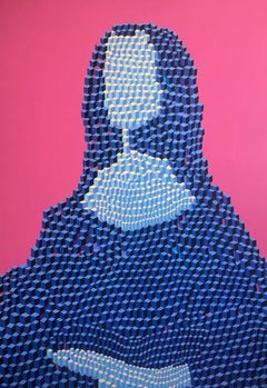 Monna Lisa, 120x80cm, acrilico su tela