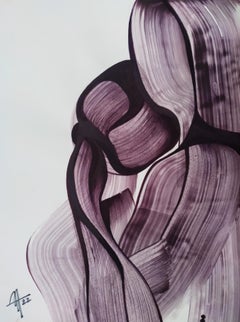 Série « Shells », 42 x 30 cm, acrylique sur papier