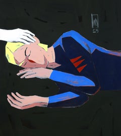 Buenas noches, 80x70cm, óleo sobre lienzo