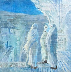 Ruine, 100x100 cm, Öl auf Leinwand