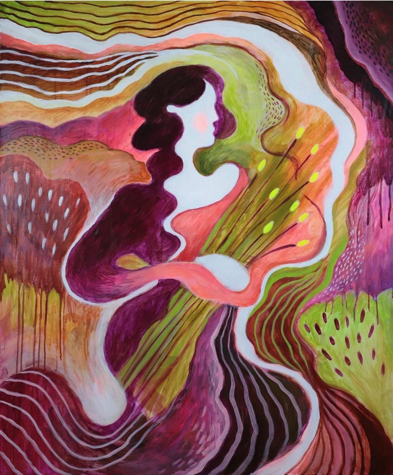 Stranger, 100x120cm, acrylic on canvas