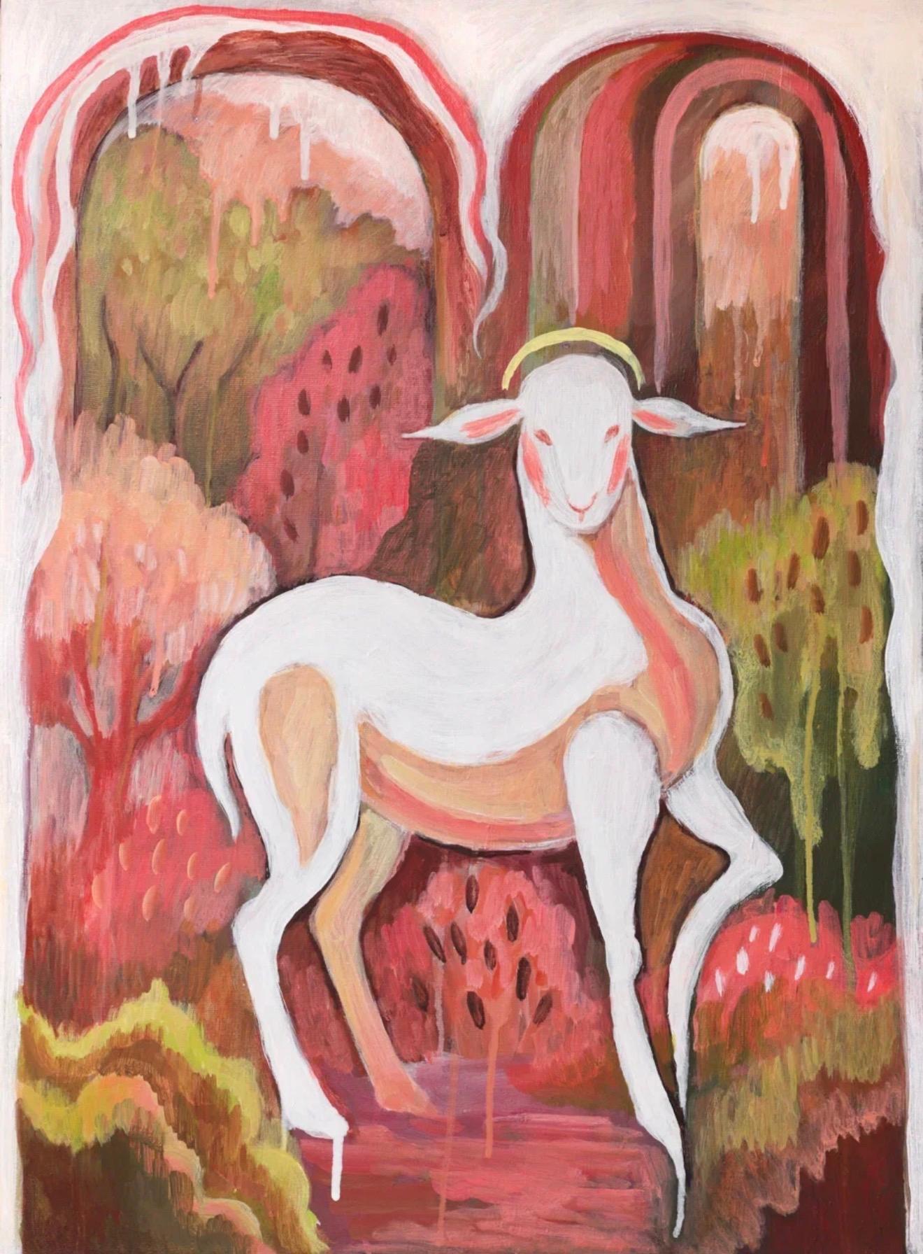 At the gates of the kingdom, 70x50cm, acrylic on canvas