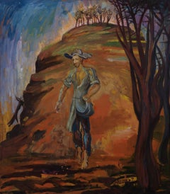 Sembrador, 170x150 cm, óleo sobre lienzo