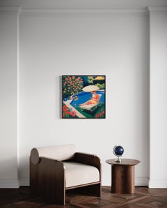 Summer time , 70x70cm, print on canvas.Edition 20 pcs.