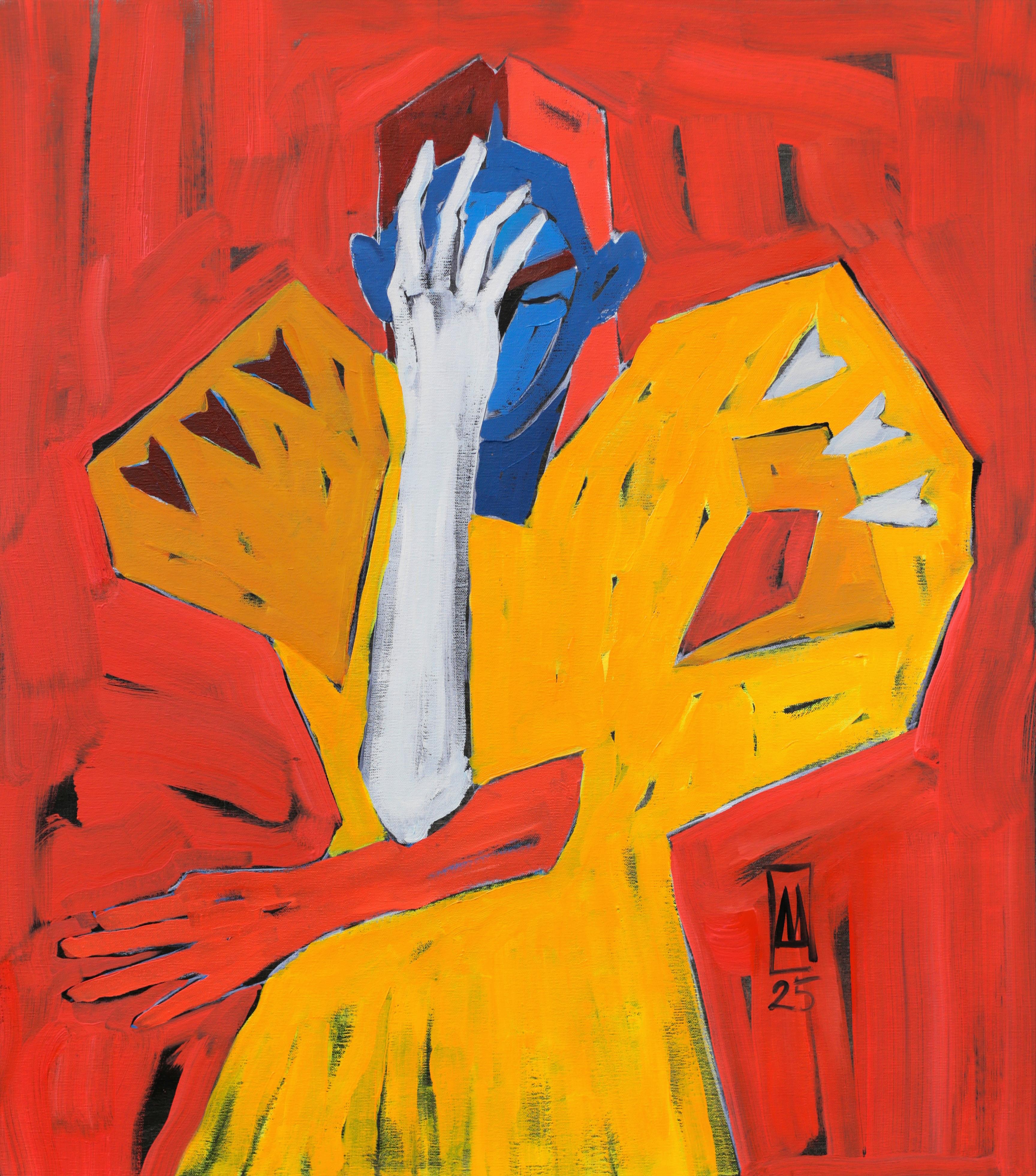 incandescence, 80x70cm, oil on canvas