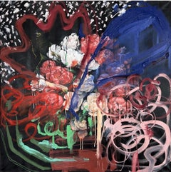 Imperfetto, 100x100 cm, olio su tela