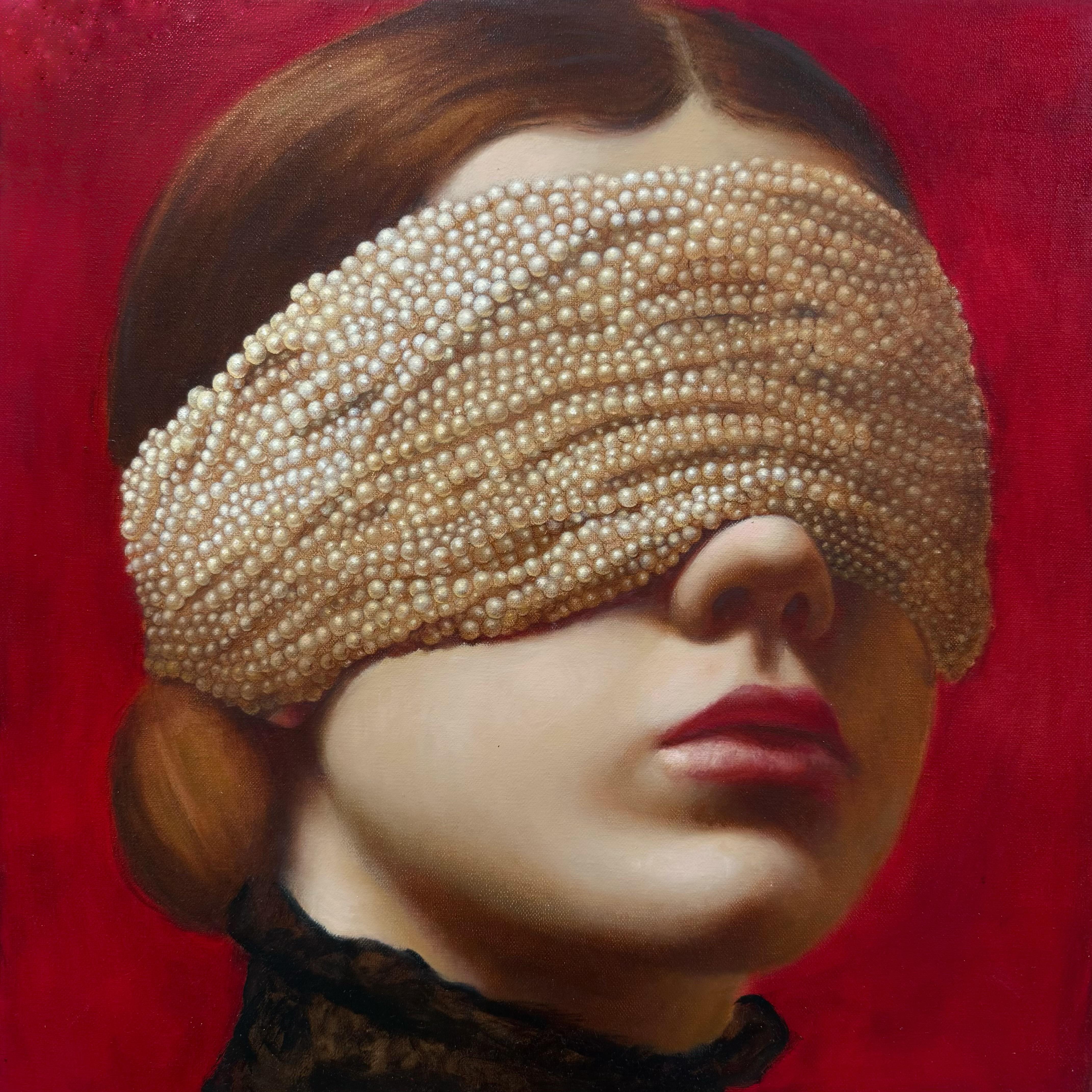 Red Series, 50x50 cm, oil on canvas