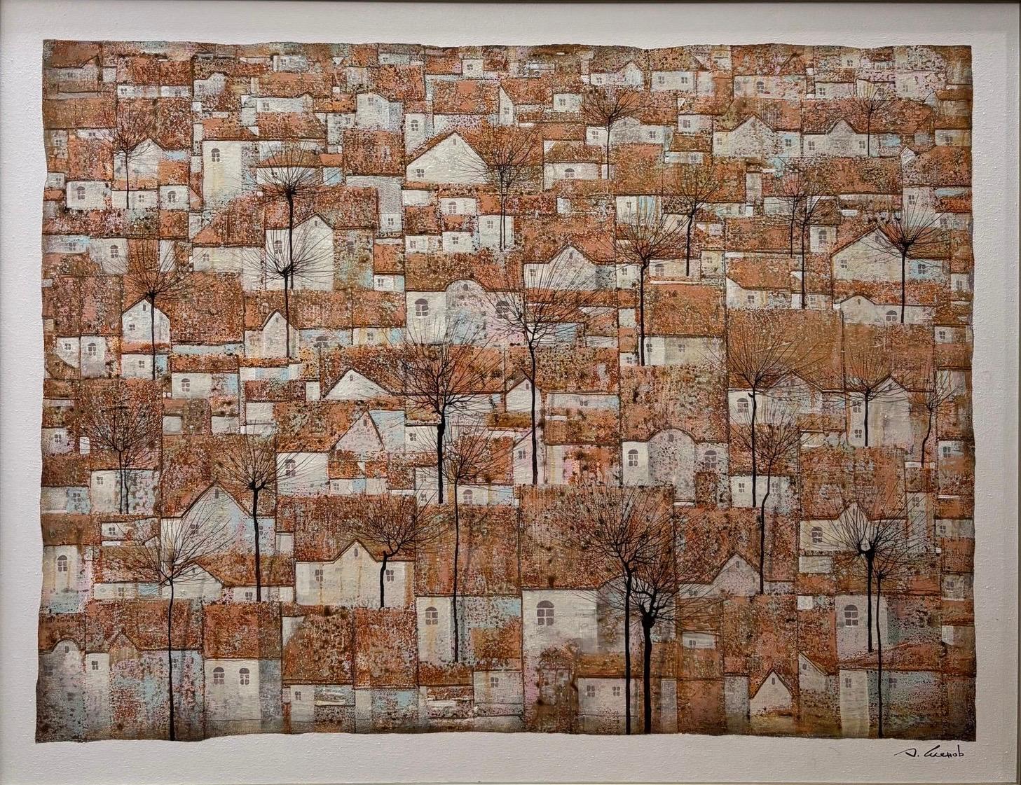 Village , 110x140 cm, oil on canvas