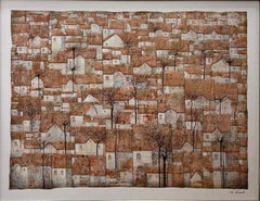 Village , 110x140 cm, oil on canvas