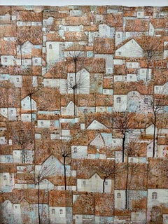Village , 110x140 cm, oil on canvas