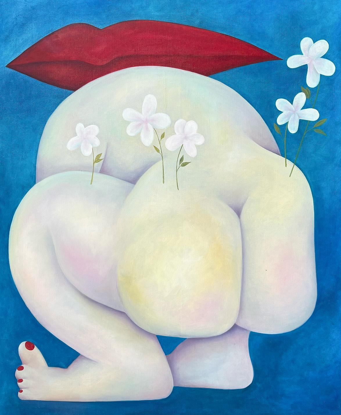 Spring , 110x90 cm, oil on canvas - Painting by Tasya Vasilkova