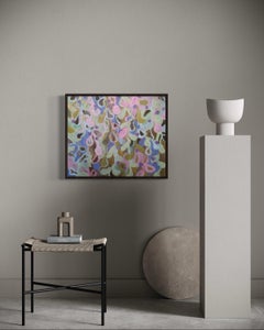 Astrazione floreale N2, 50x60 cm, acrilico su tela