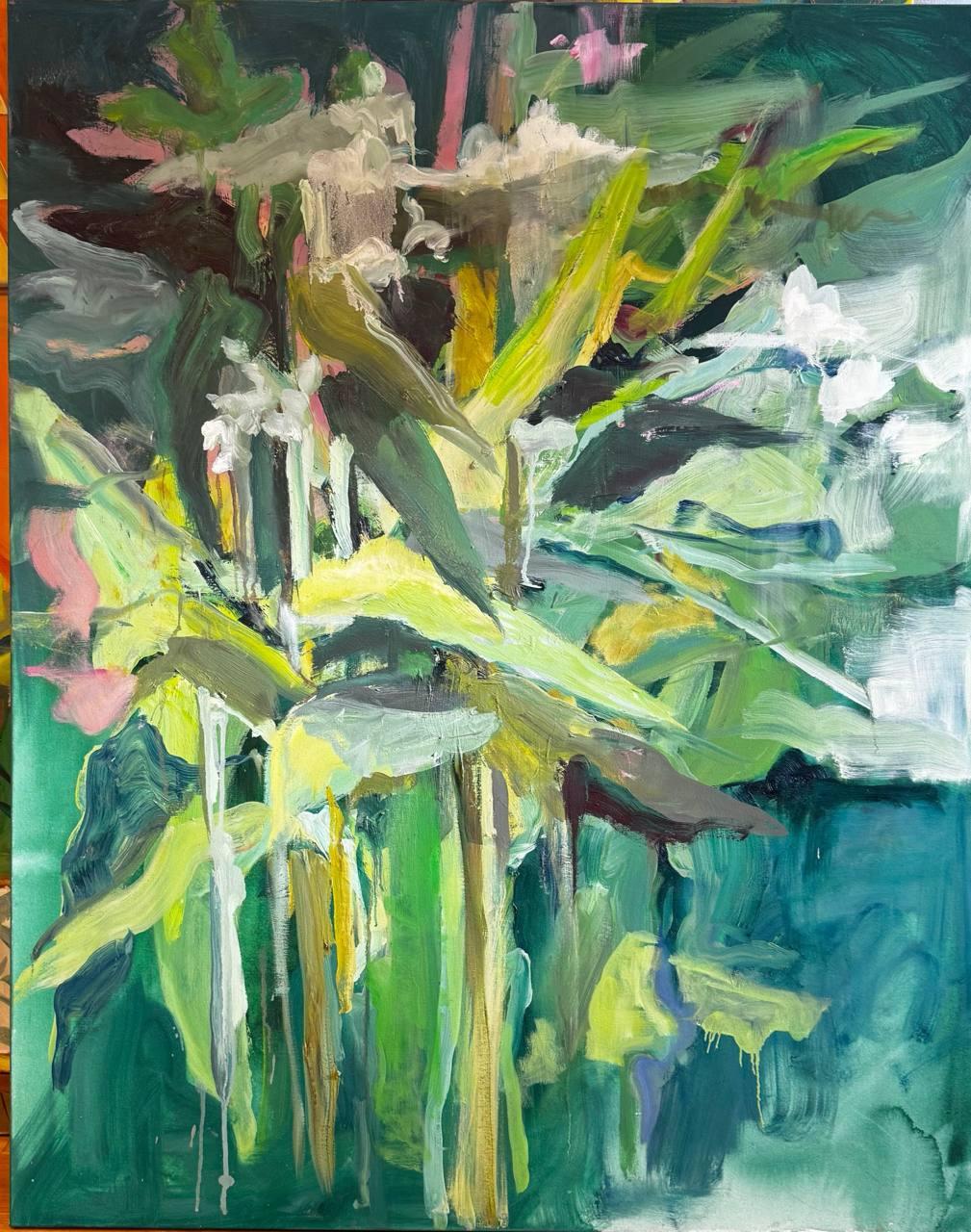 Still life , 120x100 cm, oil on canvas - Art by Lera Zimyatova