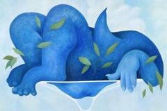 Air, 105x150 cm, Öl auf Leinwand
