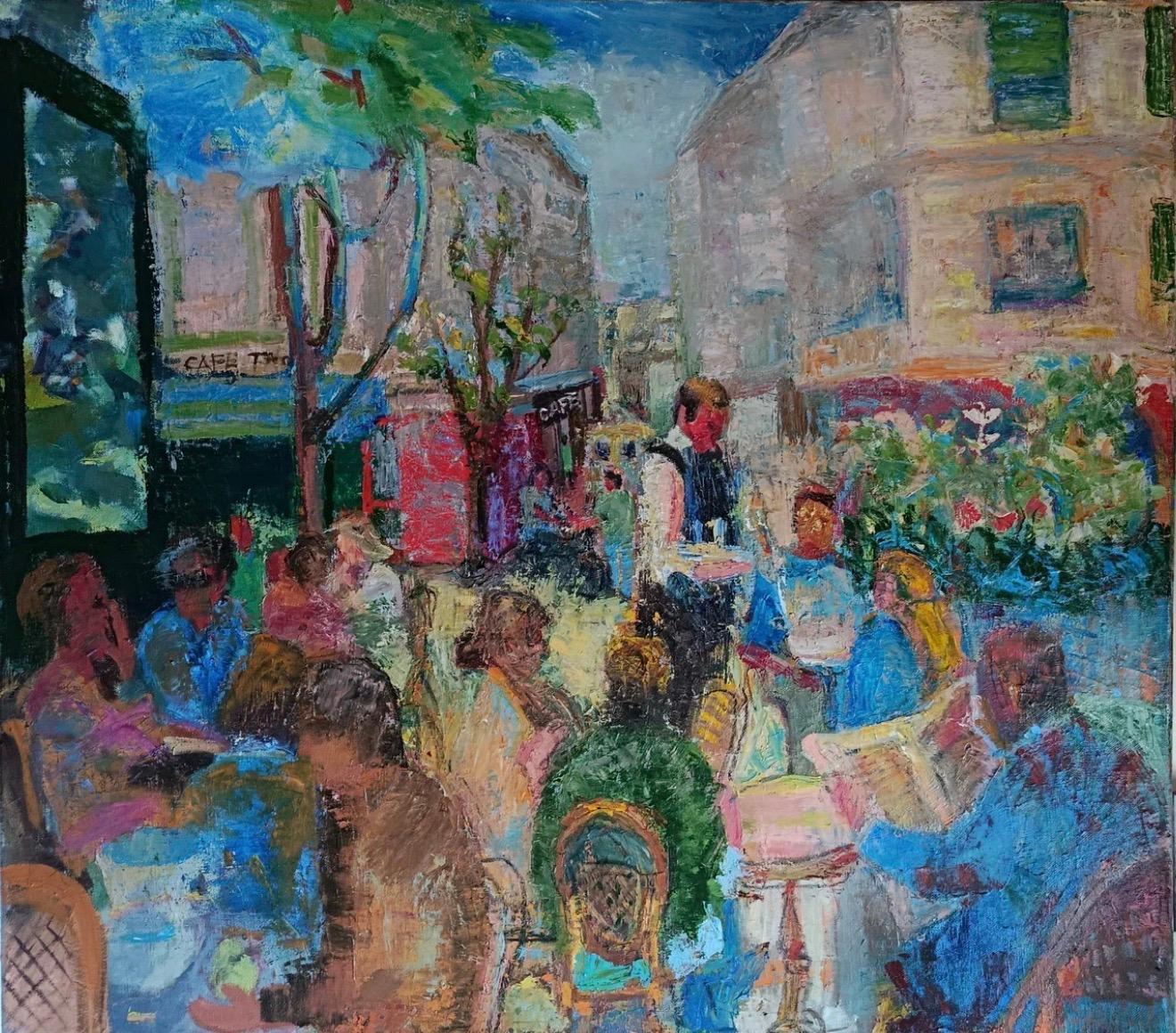 Morning in Paris , 70x80 cm, oil on canvas