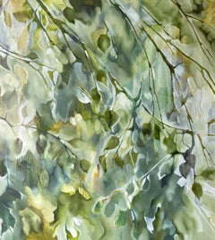 Tra le braccia dell'estate, 100x90cm, olio su tela