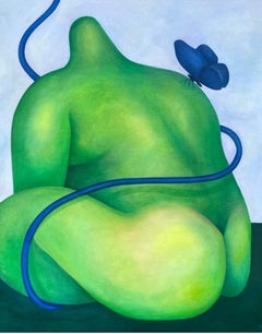 Tendre, 100x80cm, huile sur toile