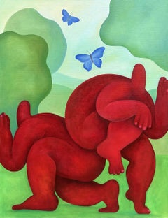 Été, 130 x 100 cm, huile sur toile