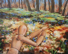 Spring, 99x79cm, acrylic on canvas
