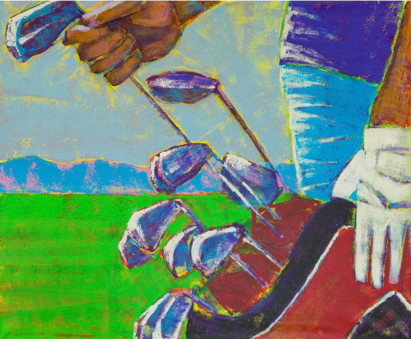 Ready for shot, 100x120cm, Acrylic, canvas