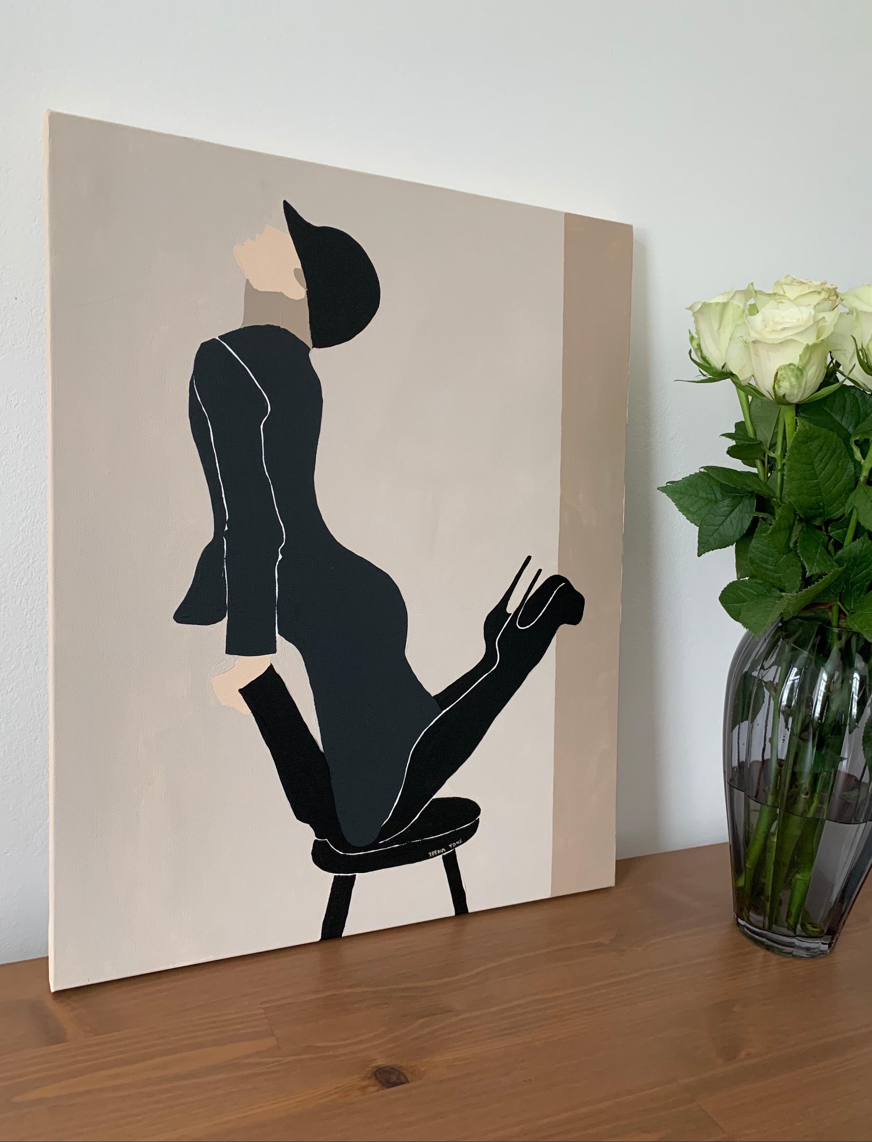 'Her essence' Series shows the woman's essence in minimalistic forms and a limited range of colors.

Acrylic on canvas.
Unique artwork.
1 in stock.
Sold with the certificate of authenticity.

The artwork will be safely packed in a cardboard box and