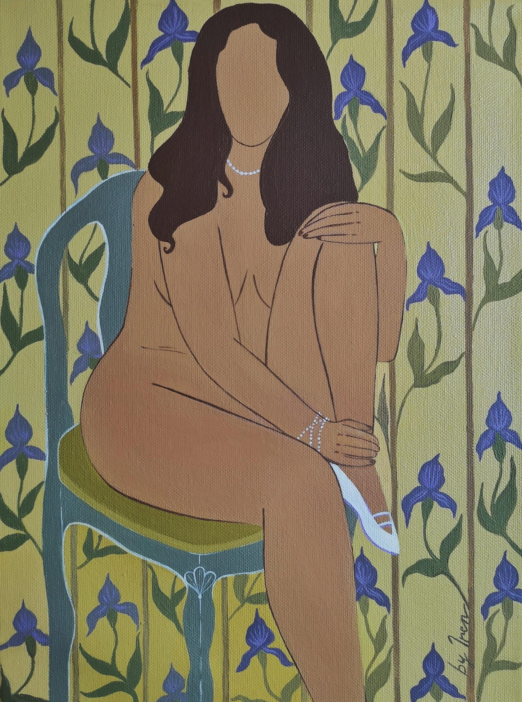 Irina Yakovleva Nude Painting -  Corner in the room