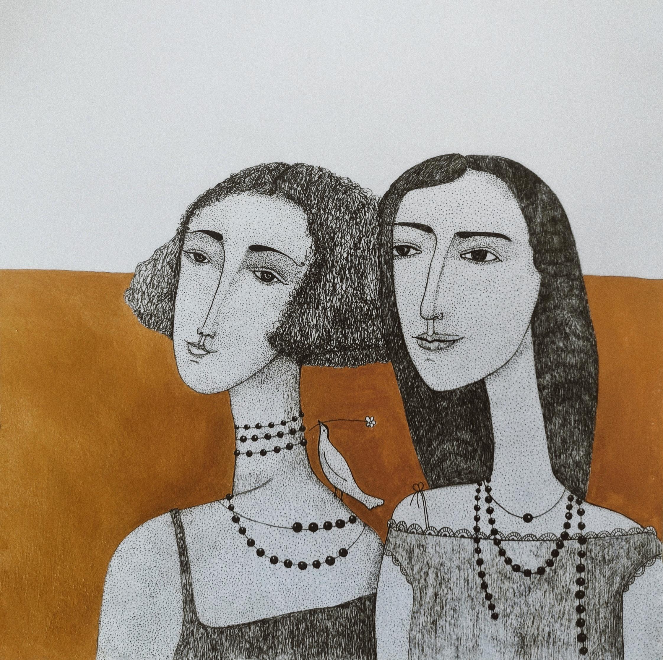  Girlfriends - Art by Irina Yakovleva
