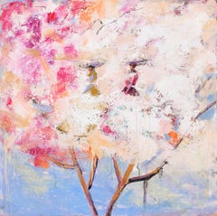 Cherry blossom , 110x110cm