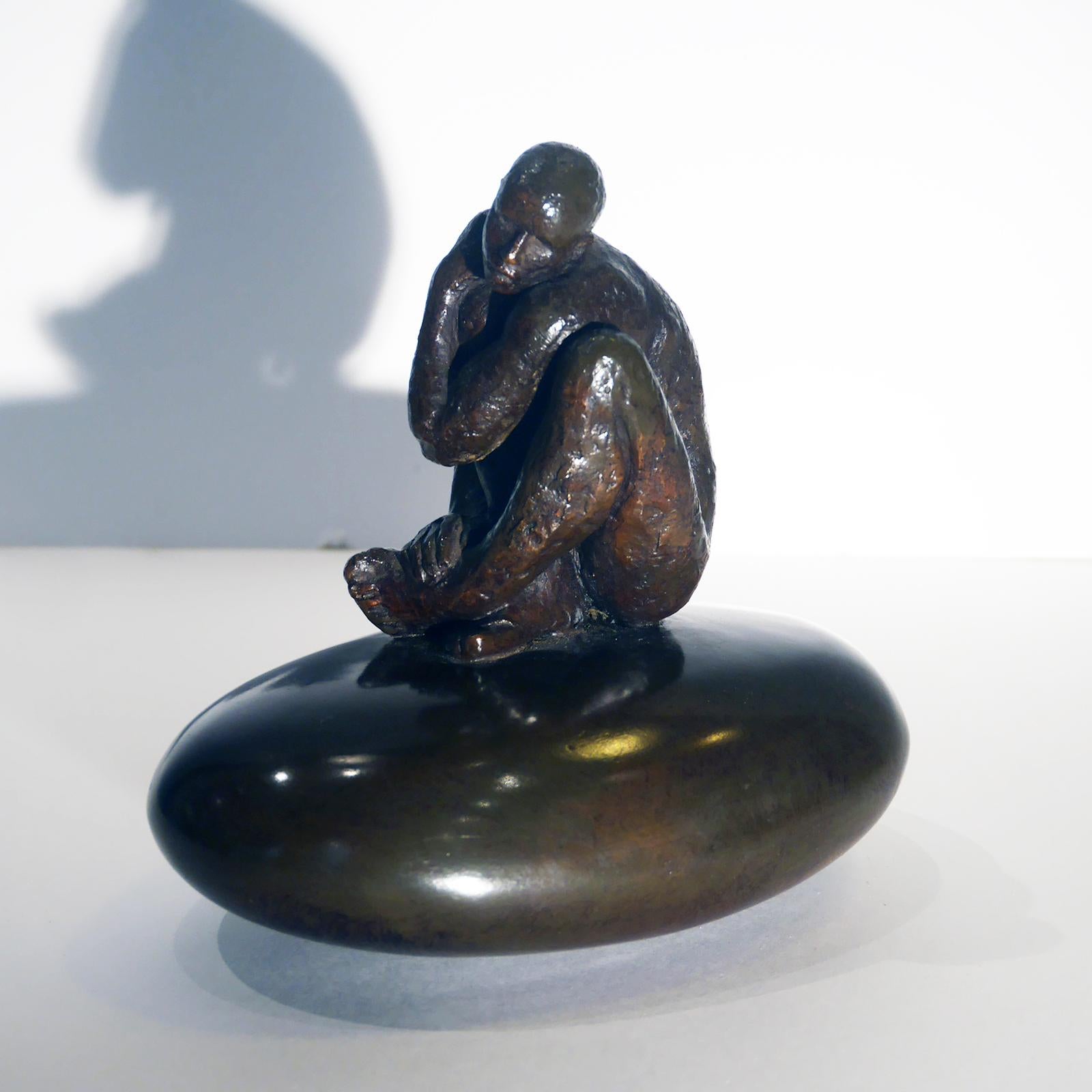Maguy Banq - Au bord de l'eau, bronze For Sale at 1stDibs