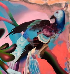 Honeysuckle and pheasant