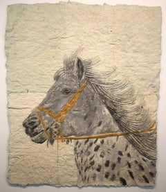 Dapple Horse Head (Rocinante), Petroglyph, Equine, Iceland Rock