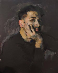 Self-Portrait - Samir Rakhmanov 21st Century Contemporary Pastel Master Drawing