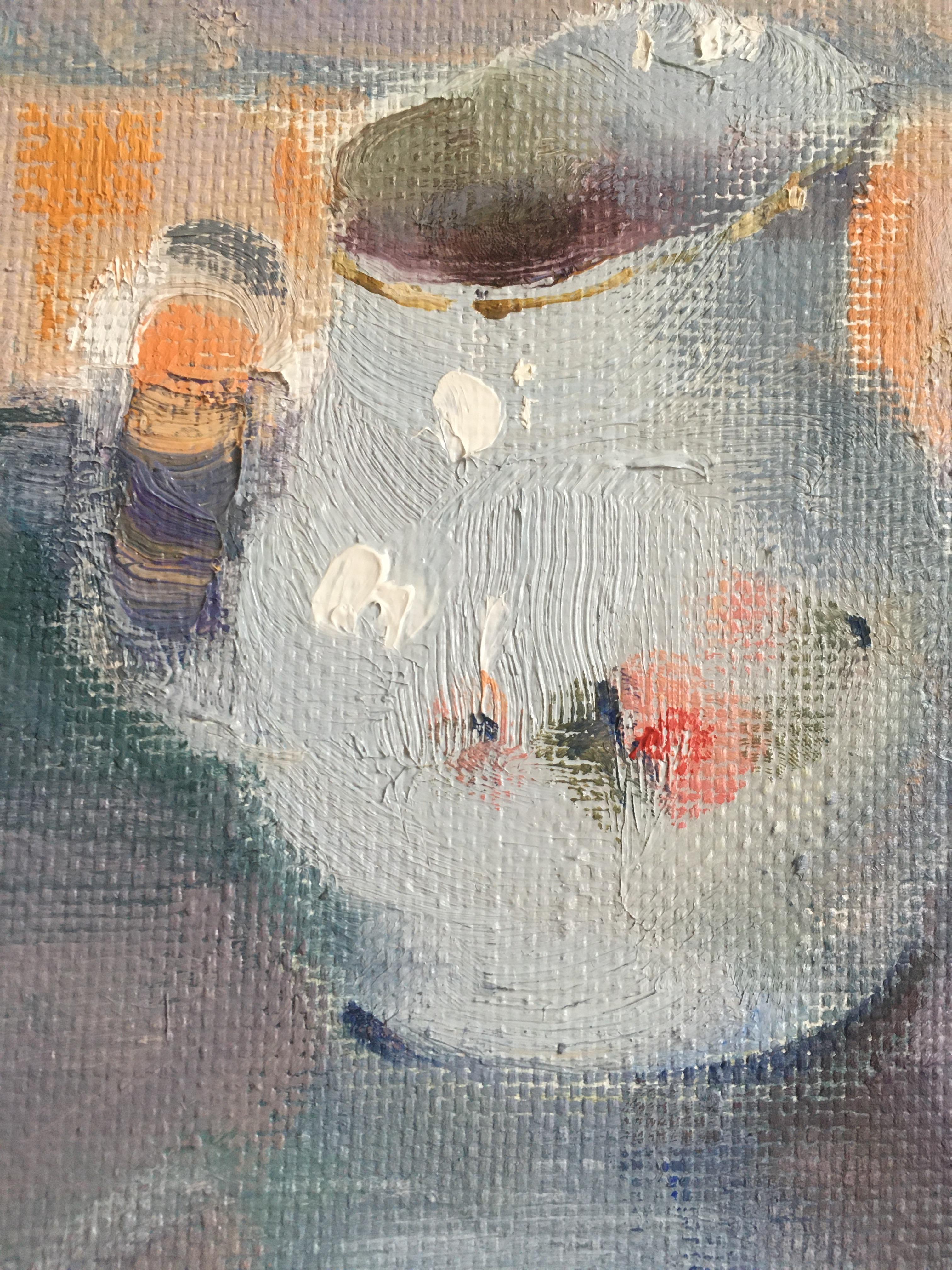 Still Life With a Silver Platter -Valeria Privalikhina Contemporary Oil Painting For Sale 1