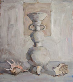 White Still Life - Yaroslava Tichshenko 21st Century Contemporary Oil Painting 