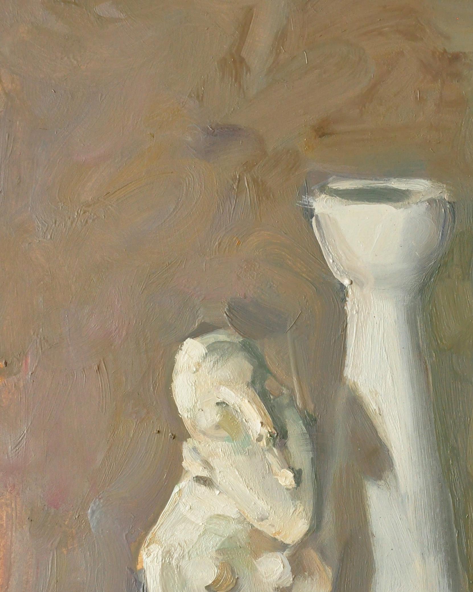 Still Life With a Statuette - Yaroslava Tichshenko 21st Century Contemporary Art For Sale 3