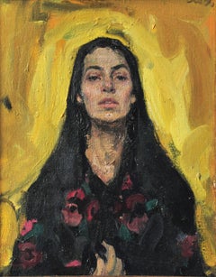 Self-Portrait. Soul Movement - 21st Century Contemporary Realism Oil Painting