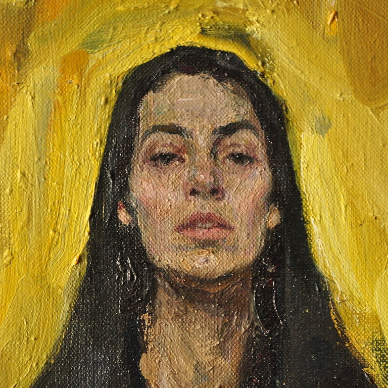 Self-Portrait. Soul Movement - 21st Century Contemporary Realism Oil Painting For Sale 1