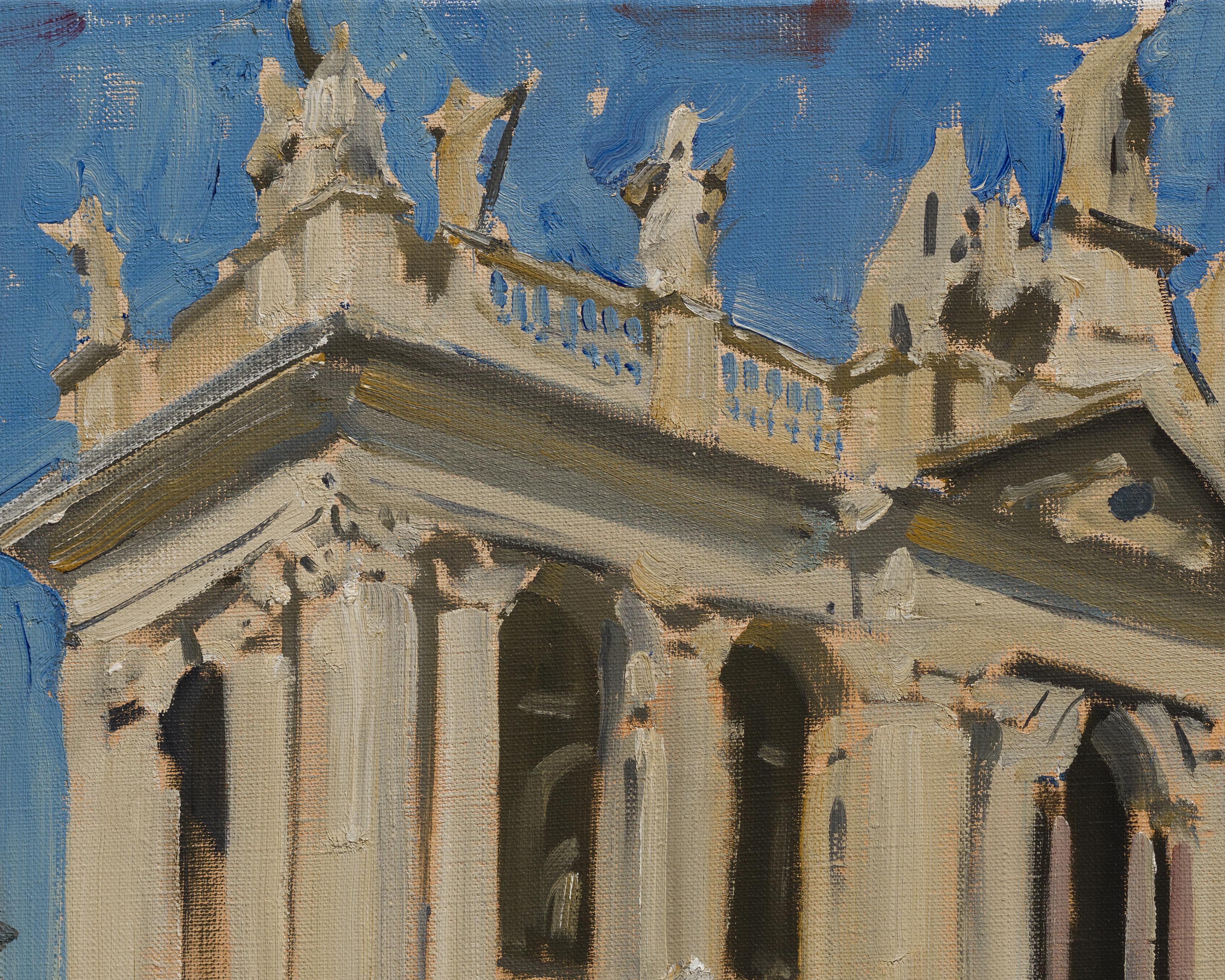 Basilica di San Giovanni in Laterano designed by Francesco Borromini is the oldest public church in the city of Rome, and the oldest basilica of the Western world. However, in the present brilliant study by Ilya Zorkin it is captured without
