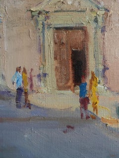 Forza d'Agro - 21st Century Contemporary Impressionist Italy Landscape Painting