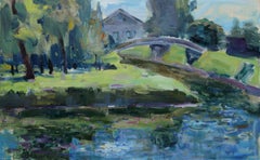 Summer Day - 21st Century Contemporary Impressionist Landscape Oil Painting
