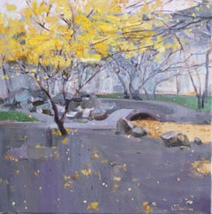 Autumn - 21st Century Contemporary Impressionist Landscape Oil Painting