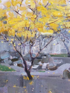 Autumn - 21st Century Contemporary Impressionist Landscape Oil Painting