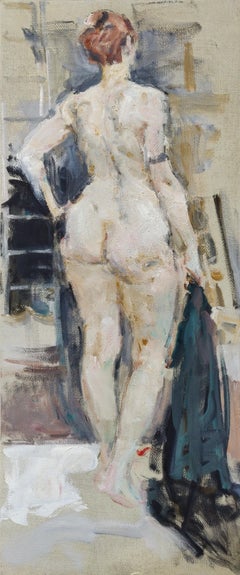 Nude - 21st Century Contemporary Classical Academic Figure Oil Painting