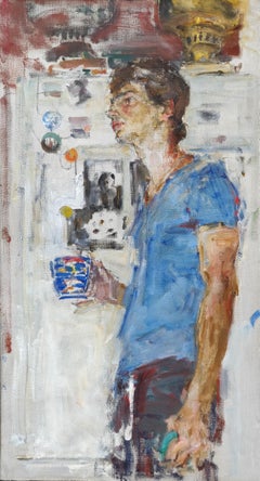 Portrait of Ivan - 21st Century Contemporary Oil Painting