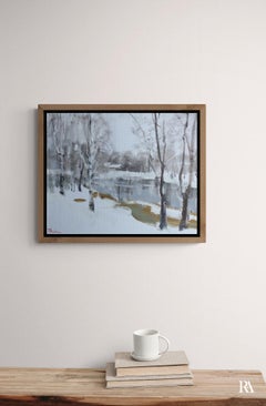 Lapua. Finland - 21st Century Contemporary Impressionist Nature Oil Painting