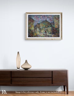 Repin Street - 21st Century Contemporary Expressionist Landscape Painting