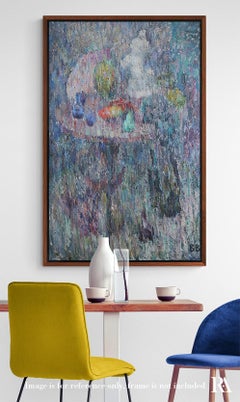 Still Life With a Plaster Boy - 21st Century Contemporary Expressionist Painting