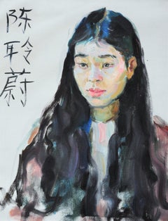 Liu Wei Wei - 21st Century Contemporary Chinese Beauty Oil Painting