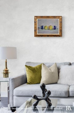 Two Blue Two Yellow - Yaroslava Tichshenko 21st Century Contemporary Painting